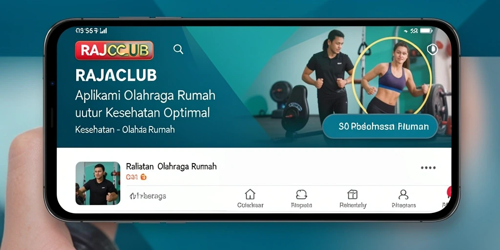 Tampilan antarmuka pengguna RAJACLUB yang intuitif dan menarik.